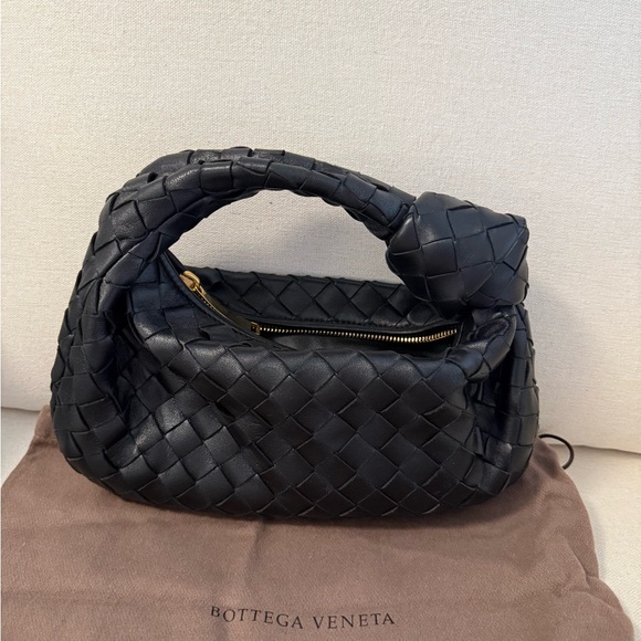 Bottega Veneta Black Mini Jodie - Picture 1 of 6